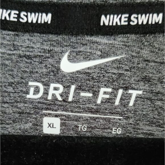 Nike Swim Gray Dri-FIT Hoodie Sweatshirt Size XL - Picture 10 of 11